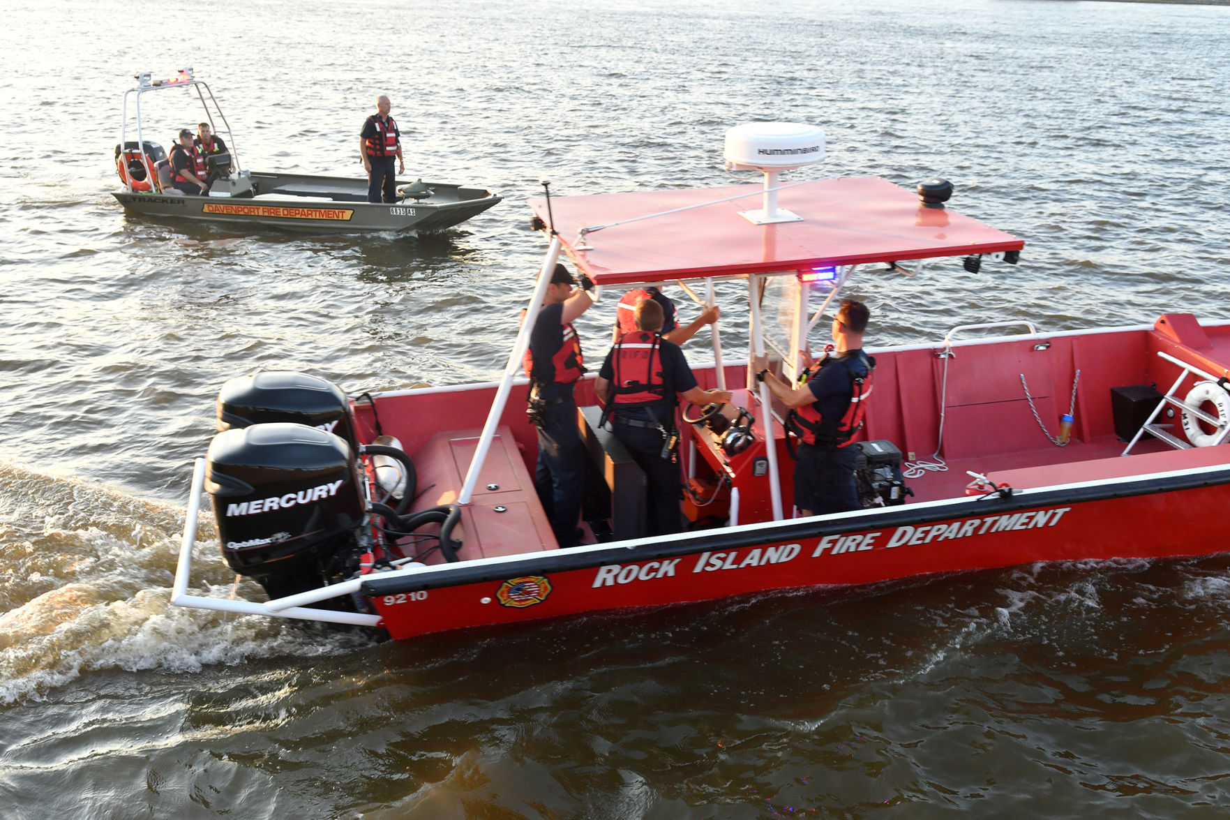River search and rescue at Schiebert Park in Rock Island